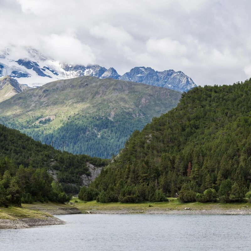 Lake in Bormio